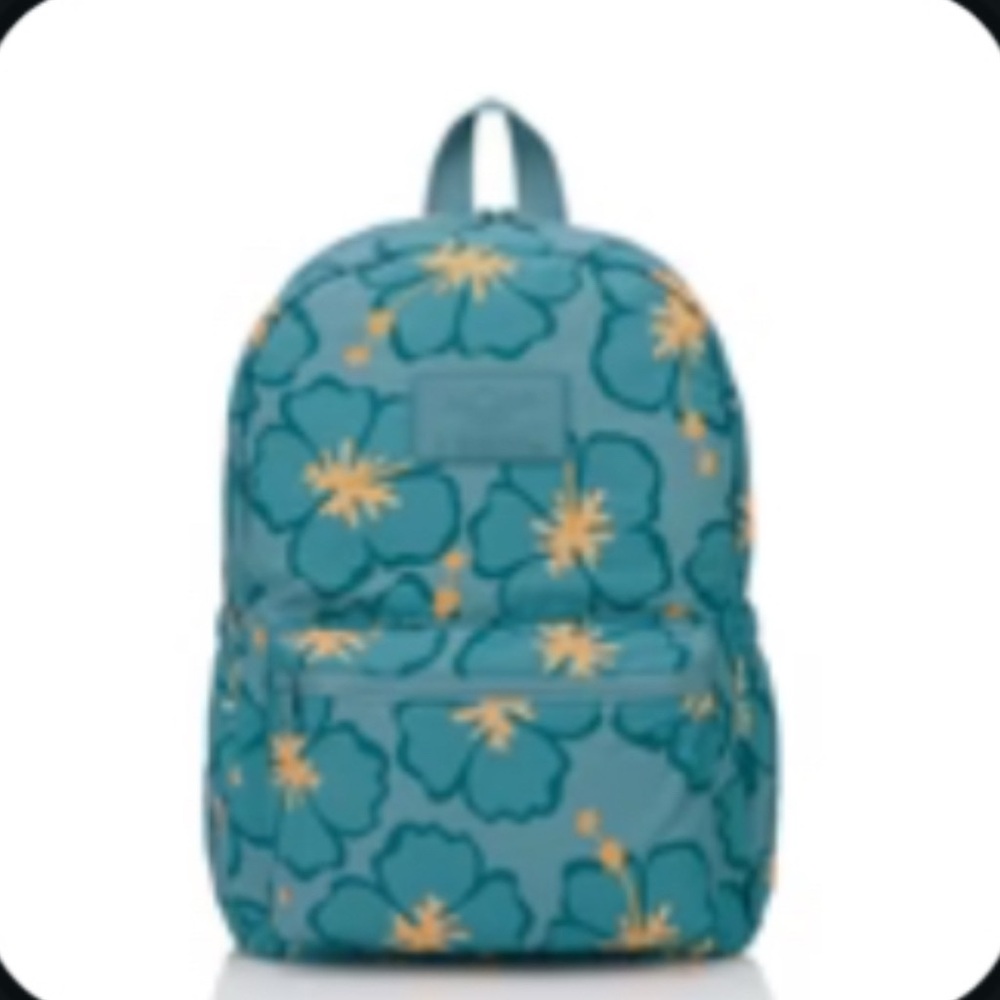 ALOHA Collection Teal Floral Backpack